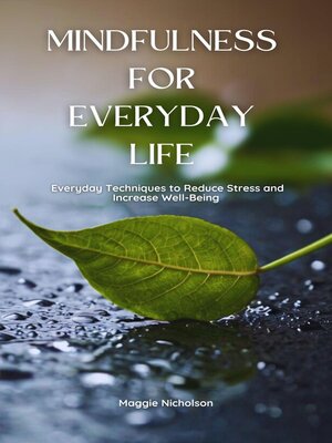 cover image of Mindfulness for Everyday Life